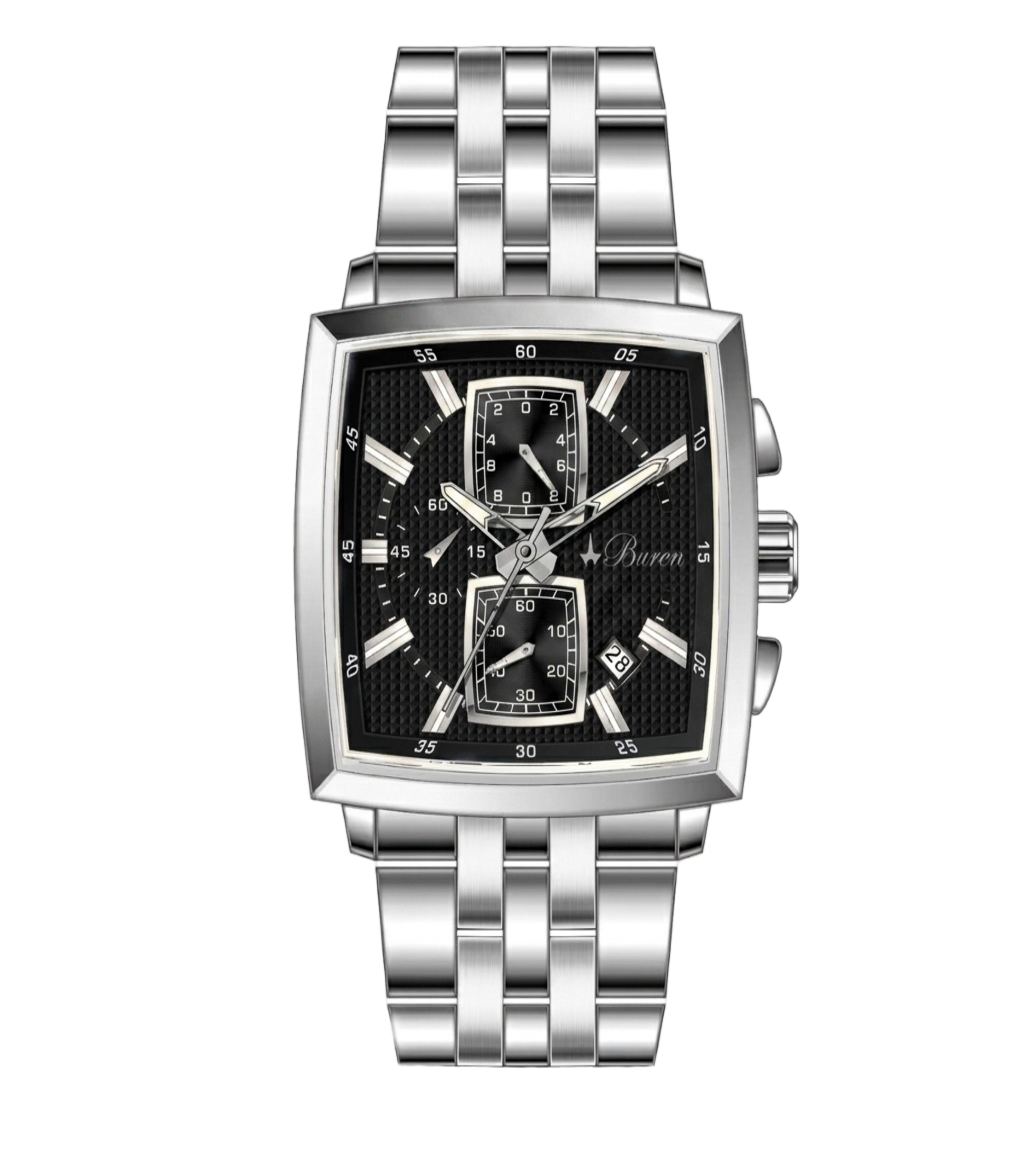 fashn-export-1782125461318 Buren Quadra Chronograph - Image 1